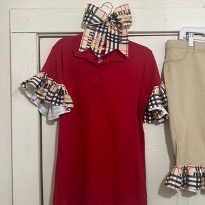 Custom made uniform or could be worn as casual-wear